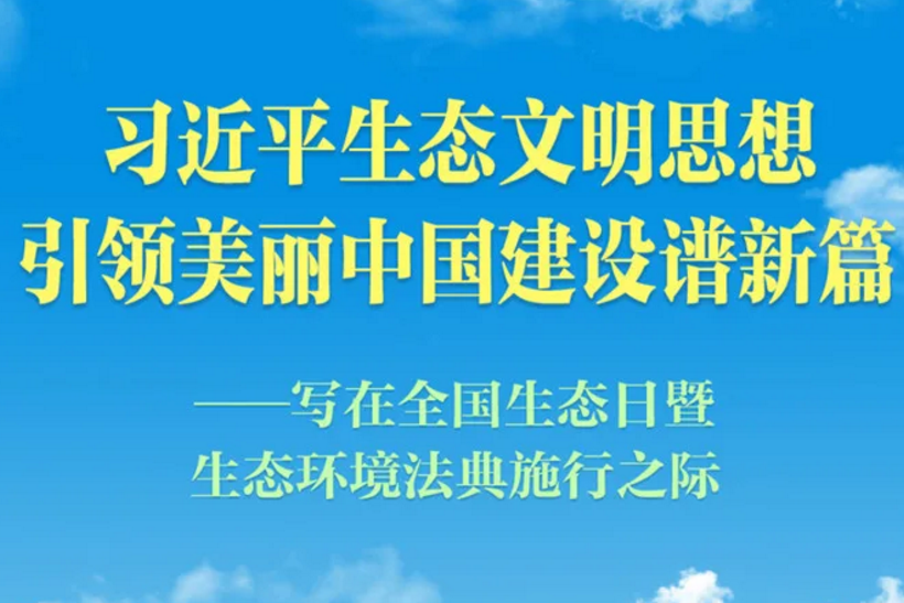 习近平生态文明思想引领美丽中国建设谱新篇